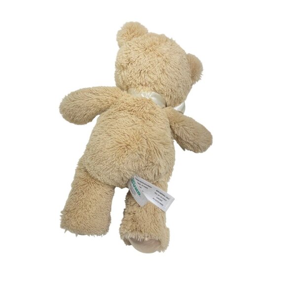 Baby Gund Plush Tan Teddy Bear "My First Teddy" Embroidered Paw 10 Inches - Picture 4 of 5